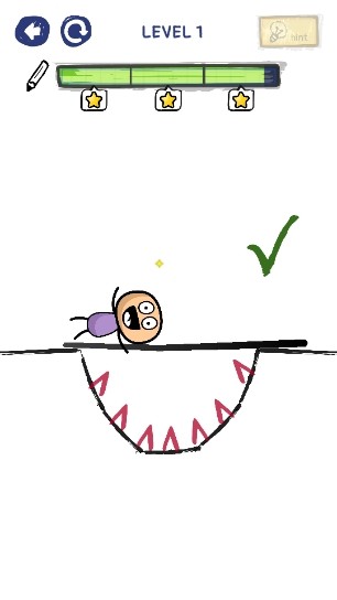 画笔解谜手游(Draw The Line)4